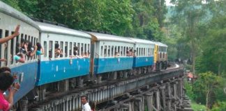 Turista murió al caer de tren en Tailandia