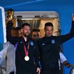 Argentina desata la fiesta con Messi y los campeones en casa argentina, messi, scaloni, copa del mundo,