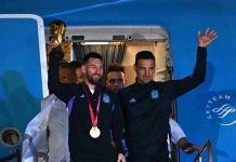Argentina desata la fiesta con Messi y los campeones en casa argentina, messi, scaloni, copa del mundo,