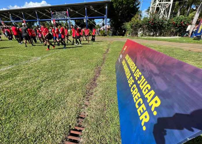 Barcelona barcelona, campamento, fútbol, nicaragua,