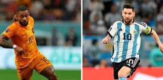 holanda, argentina, lionel, messi, memphis, depay,