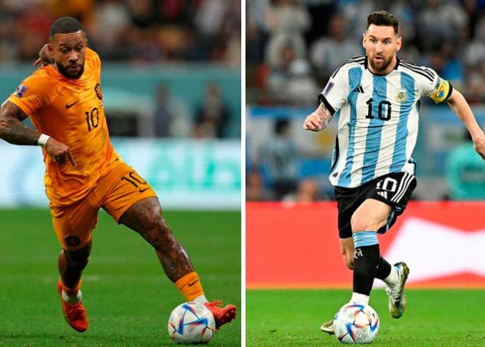 holanda, argentina, lionel, messi, memphis, depay,