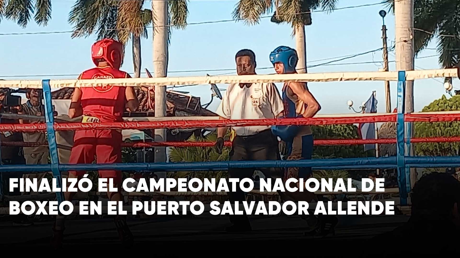 Finalizó el Campeonato nacional de Boxeo en el Puerto Salvador Allende ...