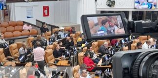Foto: Sesión parlamentaria en la Asamblea de Nicaragua / TN8