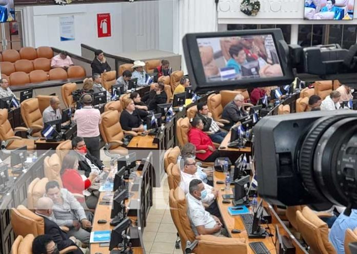 Foto: Sesión parlamentaria en la Asamblea de Nicaragua / TN8