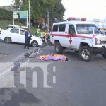 ¡Terrible! Muere aplastado por las llantas de un bus en Estelí Foto: Accidente de tránsito en Estelí cobra la vida de un ciclista / TN8