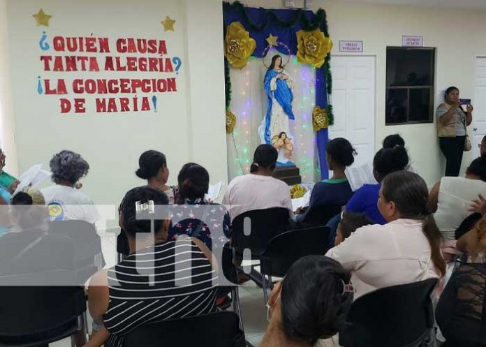bilw-22 Foto: Trabajadores del INSS en Bilwi le rezan a la Virgen María / TN8