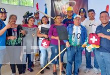 SINAPRED entrega equipos a brigadas de atención a desastres de Boaco