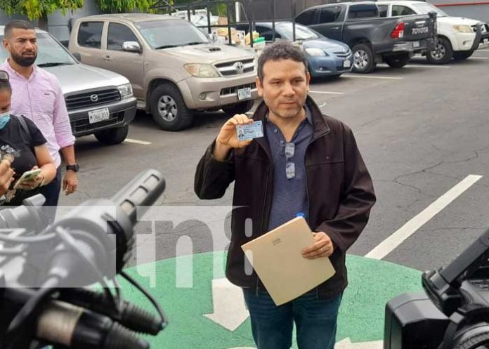 Foto: Camilo Ernesto Mejía, activista anti guerra de Estados Unidos, retorna a vivir a Nicaragua / TN8