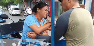 Foto: Impacto de taxi y caponera en Managua / TN8