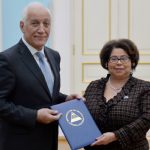Embajadora de Nicaragua presentó Cartas Credenciales ante el Presidente de Armenia Embajadora de Nicaragua presentó Cartas Credenciales ante el Presidente de Armenia