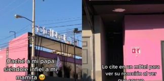 Cita a su padre en un hotel para descubrir que es infiel 