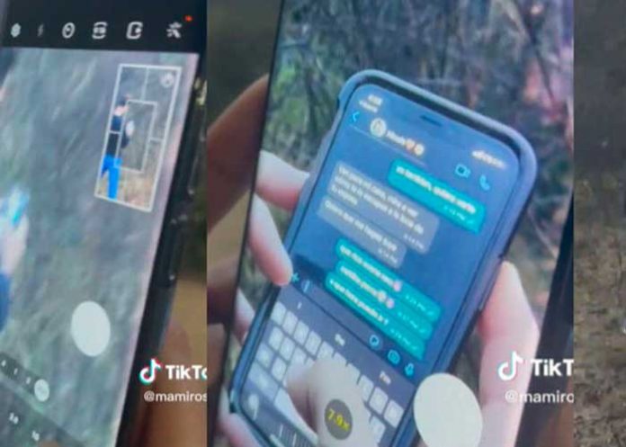 cel1 Mujer espía a su esposo con la cámara de su celular