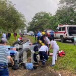 Foto: Mortal accidente de tránsito entre Santo Tomás y Villa Sandino, en Chontales / TN8