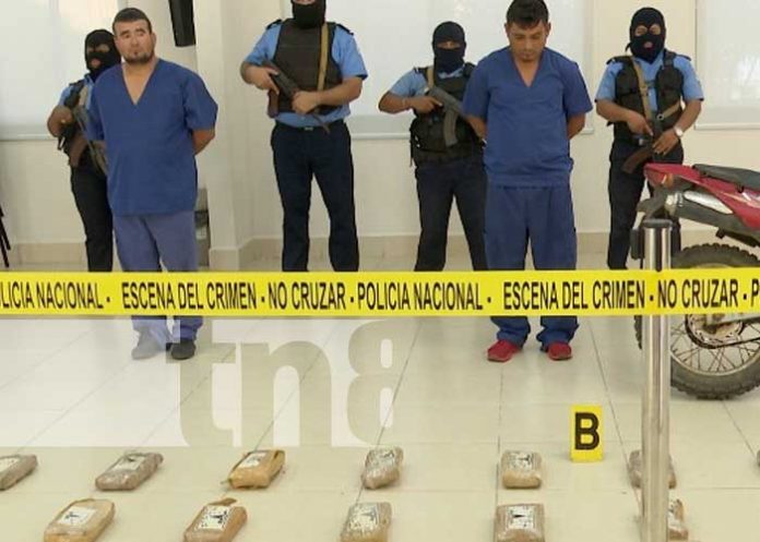 Foto: Incautación de cocaína en Diriamba, Carazo / TN8