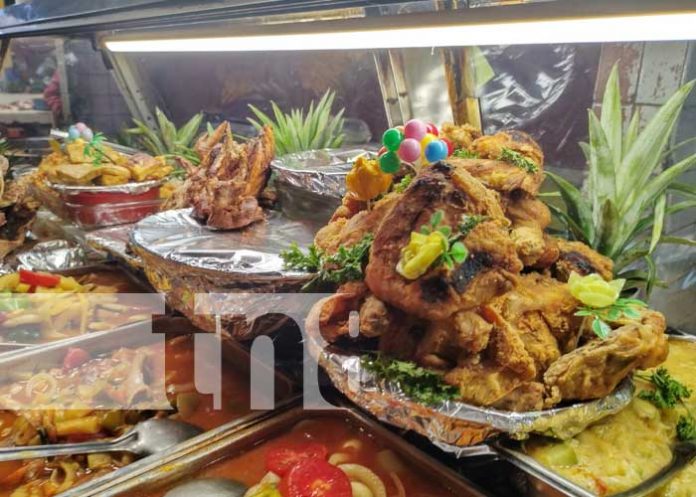 Foto: Comidas navideñas que se ofertan en mercados de Nicaragua / TN8