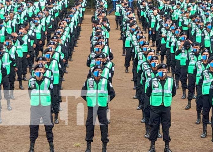 curso-pol-2 Foto: Graduación de nuevos policías para el orden y la seguridad del pueblo de Nicaragua / TN8