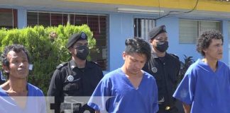 Foto: Captura de presuntos delincuentes en Nueva Segovia y Rivas / TN8