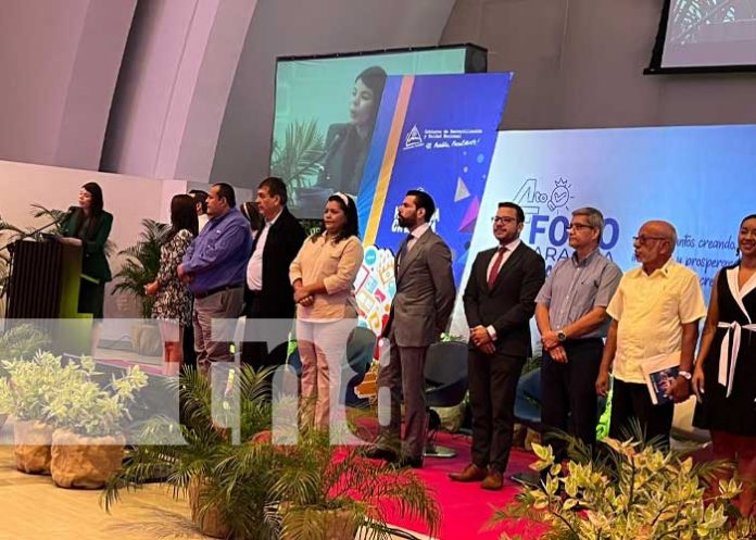 Foto: Desarrollo de cuarto foro de Nicaragua Creativa / TN8