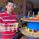 De docente a creador de Educa-Toys, emprendimiento de juguetes en Chinandega Foto: Educa - Toys, emprendimiento en Chinandega / TN8