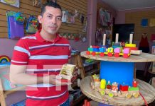 De docente a creador de Educa-Toys, emprendimiento de juguetes en Chinandega Foto: Educa - Toys, emprendimiento en Chinandega / TN8