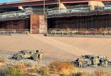 Militares ponen alambre de púa en la frontera para evitar el «sueño americano» Militares ponen alambre de púa en la frontera para evitar el "sueño americano"