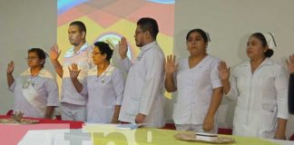 Foto: Nueva junta directiva de la Asociación de Enfermeros de Nicaragua / TN8