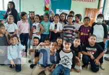 Estudiantes de colegio en Managua despiden alegre el año escolar Foto: Celebración del cierre de año escolar en colegio de Managua / TN8
