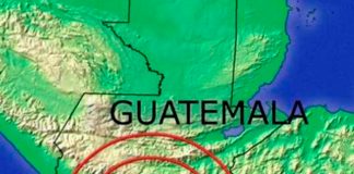 En 24 horas el territorio de Guatemala es azotado por 32 pequeños sismos