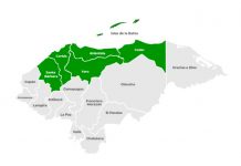 Emiten alerta verde en Honduras por el ingreso de un frente frío