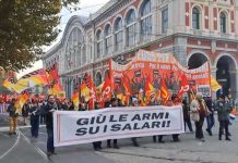 Realizan Huelga en Italia contra Gobierno de Georgia Meloni Realizan Huelga en Italia contra Gobierno de Georgia Meloni