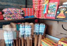 Comercio de Pólvora con buen auge en temporada decembrina en Jinotega Comercio de Pólvora con buen auge en temporada decembrina en Jinotega