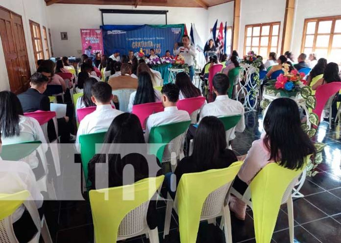 80 nuevos estudiantes técnicos fueron certificados por INATEC en Jinotega