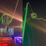 ¡De infarto! Se rompe juego mecánico en Londres y salen por los aires ¡De infarto! Se rompe juego mecánico en Londres y salen por los aires