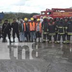 Efectivo trabajo en Matiguás y Ometepe para el Ejercicio Multiamenazas Foto: Ejercicio Nacional Multiamenazas en Ometepe y Matiguás / TN8