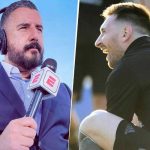 Foto: Imagen de Álvaro Morales y Lionel Messi