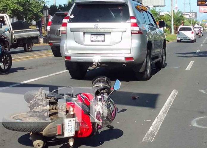 Foto: Accidente tránsito en Managua / TN8