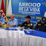 Anuncian en Nicaragua la realización del IV ejercicio multiamenazas Foto: Conferencia de prensa sobre ejercicios multiamenazas de Nicaragua / TN8