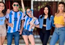 Personalidades «nicas» apoyan a la albiceleste en la final de infarto del Mundial Personalidades "nicas" apoyan a la albiceleste en la final de infarto del Mundial