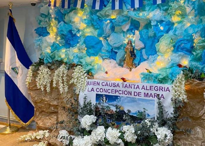 nota Embajada de Nicaragua en Londres celebró con fervor la Inmaculada Concepción de María