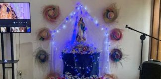 Embajada de Nicaragua en Brasil conmemoró a la Inmaculada Concepción de María