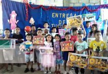 Alegría pintada en niños y niñas de Ometepe y Nandaime con sus juguetes Foto: Repartición de juguetes a niñez de Ometepe y Nandaime / TN8