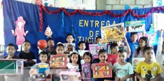Foto: Repartición de juguetes a niñez de Ometepe y Nandaime / TN8
