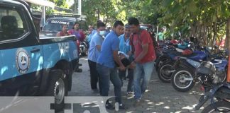 Foto: Accidente con motociclista en la Isla de Ometepe / TN8