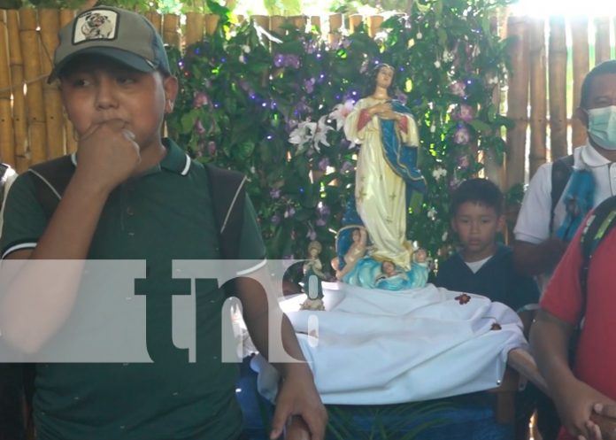 Familias de Ometepe listas para gritar ¿Quién causa tanta alegría?
