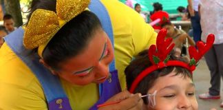 Foto: Celebración de empresas con Pajarito Azul / Cortesía