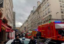 Tres personas muertas durante una balacera en el centro de París Tres personas muertas durante una balacera en el centro de París