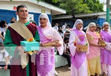 Estudiantes de Managua cierran con bonita pastorela el año escolar 2022 Foto: Pastorelas en colegios de Managua / TN8