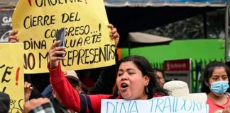 Protestas en Perú exigen adelanto de elecciones y la renuncia de Dina Boluarte