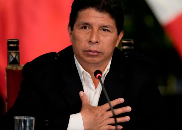peru5 Pedro Castillo es arrestado por agentes de la Policía de Perú